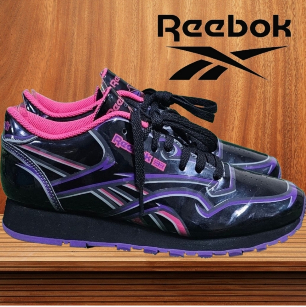 REEBOK | CLASSICS PATENT LEATHER SNEAKERS